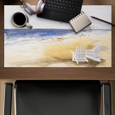 Day at the beach - Livingroom Travel & Maps Gaming Mat