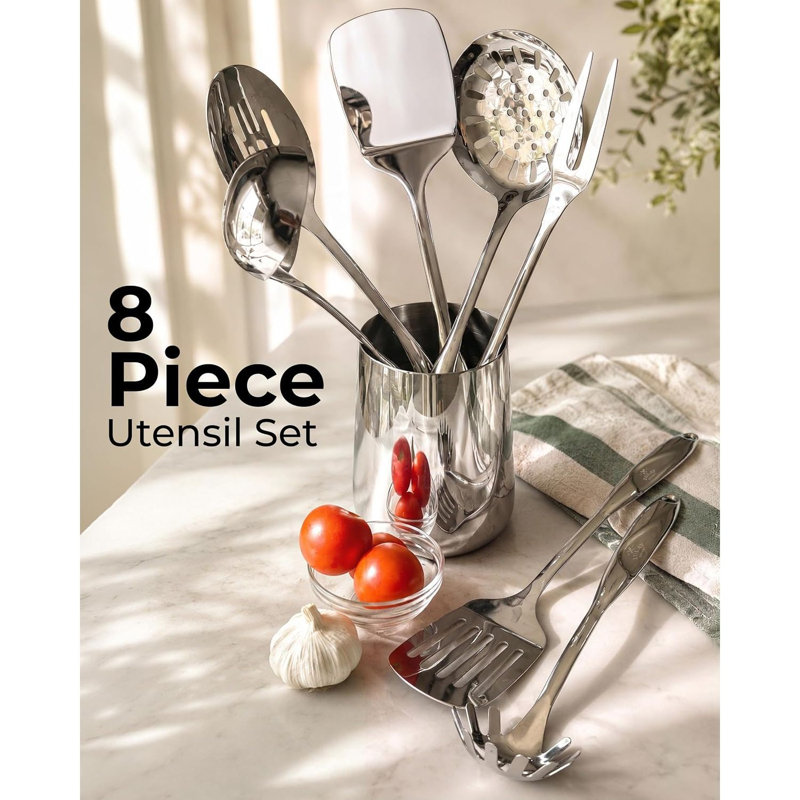 Ustensile de cuisine en acier inoxydable Zulay - Ustensile de cuisine en acier inoxydable - Gadgets de cuisine durables