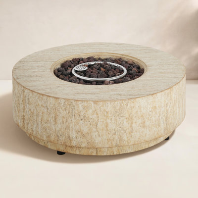 Rosco Round Fire Pit Table