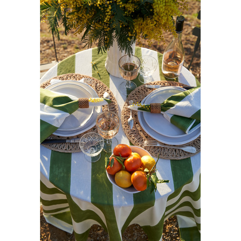 Brezhane St. Tropez Napkins - Stripes - 19" x 19", Vert
