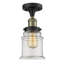 Plafonnier semi-encastré 1 lumière 6 po Galaviz-48874400-31272125