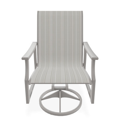 Chaise berçante pivotante en polymère de qualité marine St. Catherine Sling