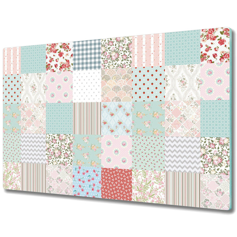 Riveria Tempered Glass Chopping Board, 52cm x 60cm