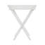 Como Tray Top Cross Legs End Table