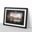 Big Ben & Houses Of Parliament Paint Splash - Picture Frame Graphic Art-56866110-56866111