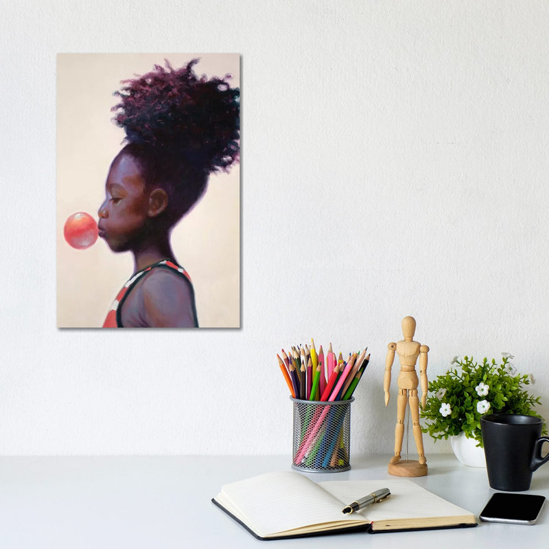 Blackberry by Alexander Grahovsky - Print on Canvas, 20.32 cm H x 30.48 cm W, Wrapped Canvas