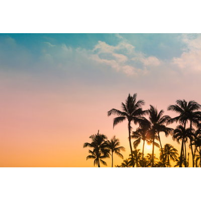 " Tropical Island Sunset "