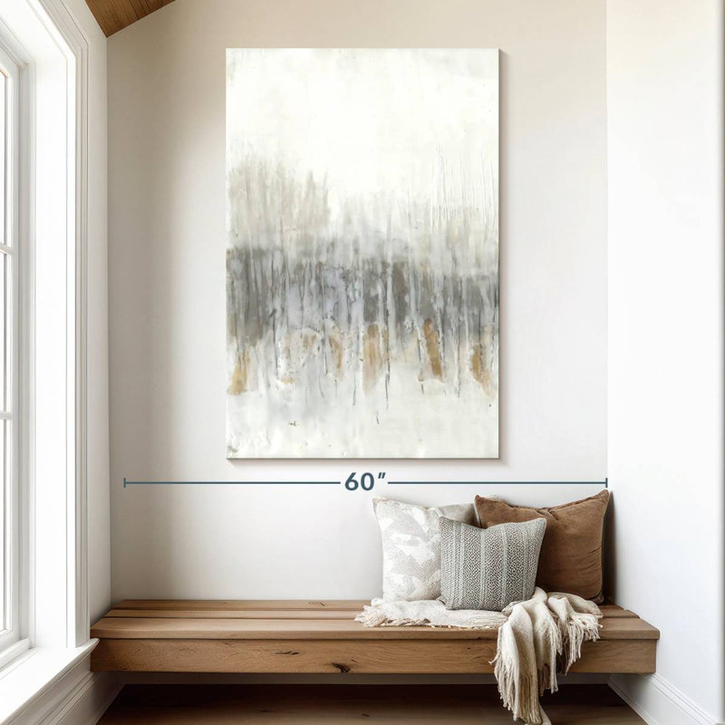 Avery Neutral Wave I, 51" H x 34" W
