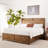 Eastern King Bed With 2 Drawer