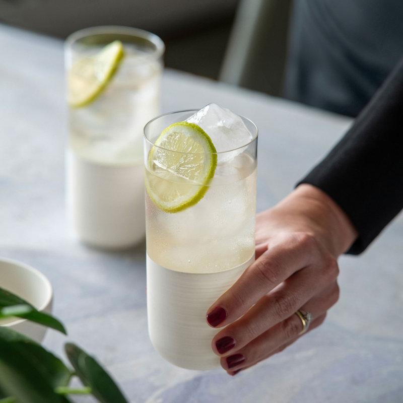 Manufacture Rock Blanc Highball Glass