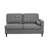 Stanley L-Shaped Button Waffle Tufting Sectional