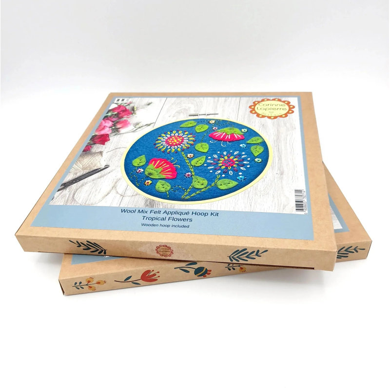 Ensemble de feutre pour fleurs tropicales APPTRO1O