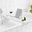 Freestanding Bamboo Bathroom Accessory Tray