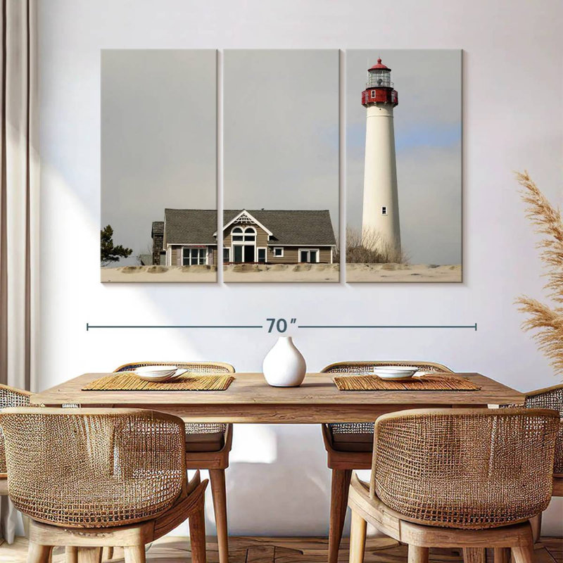 Cape may lighthouse Aletra, H 42 po x l 65 po