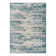 Teal Cartago Indoor/Outdoor Modern Rug