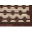 Tapis teinté géométrique kilim 5 x 6