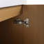 Meuble-lavabo mural 18,5 po avec lavabo en résine, porte simple à fermeture douce