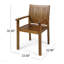 Chaise de salle à manger, ensemble de 2-1028984479