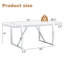 Minimalist Smooth-Finish Sled Base Dining Table - Urban Rectangular-776336779-776336820