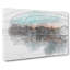 Sketch of the Montreal Skyline in Abstract - Wrapped Canvas Drawing - Wrapped Canvas-55339595