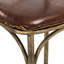 Zain Upholstered Stool with Metal Frame-930515276-881427316