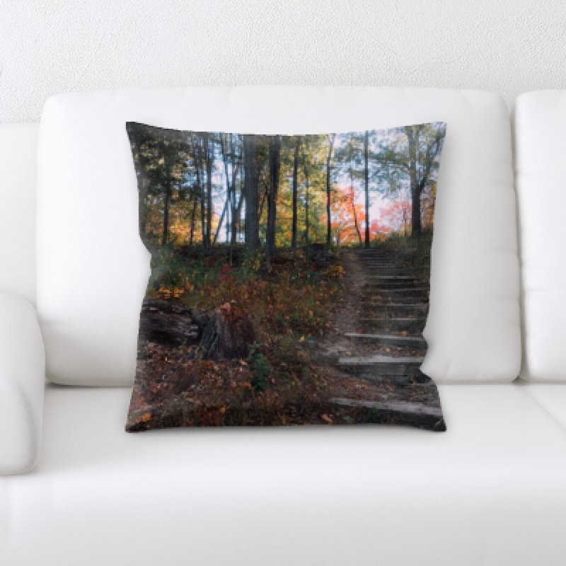 Microsuede Throw Pillow