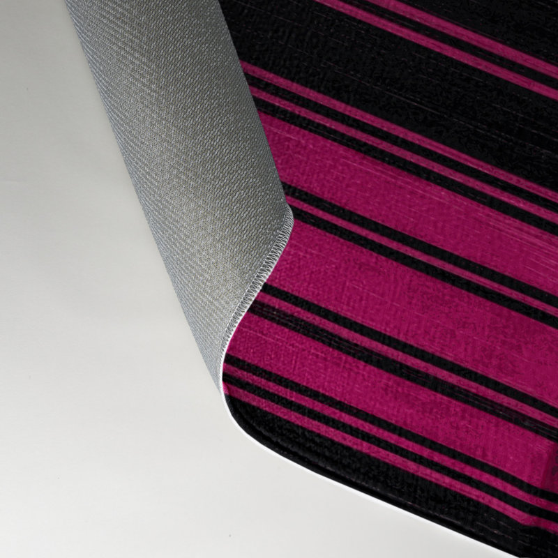 Tapis intérieur / extérieur mauve HorizontalStripes