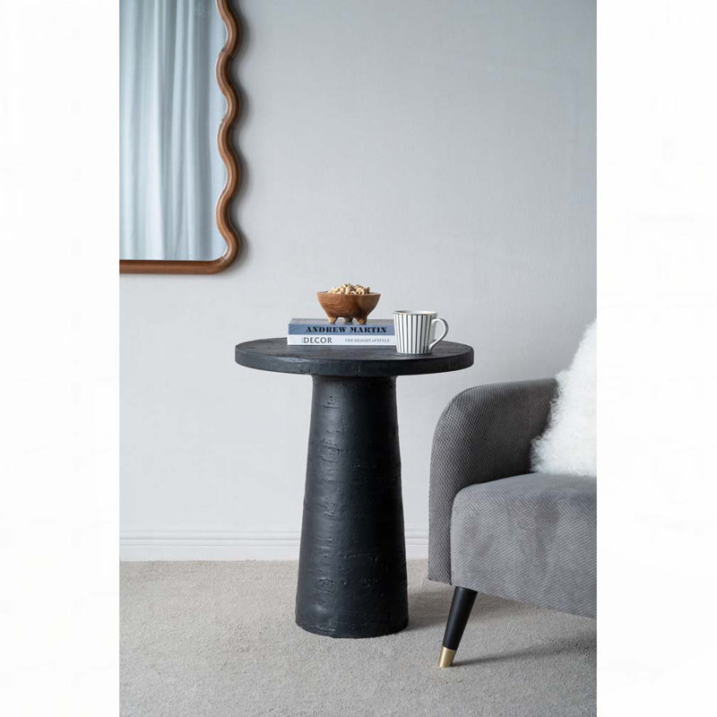 Table basse avec base piédestal