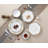 Piece Porcelain China Dinnerware Set - Service for 4