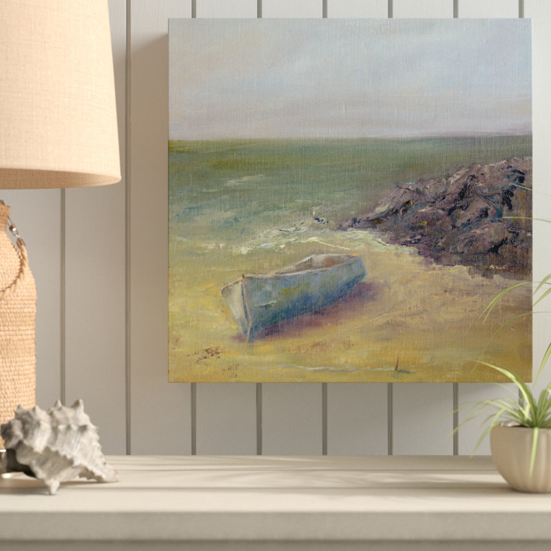Tide - Wrapped Canvas Painting, 30 cm H x 30 cm W 