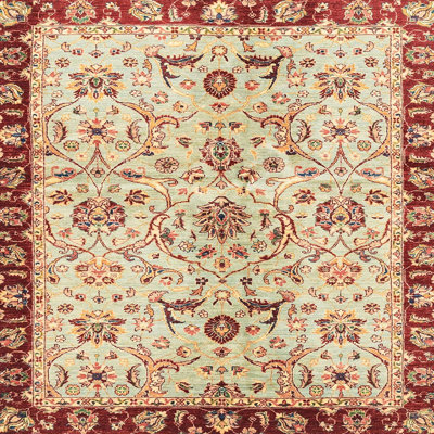 Tapis décoratif multicolore à motif abstrait