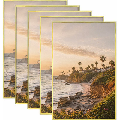 Poster Frame Set, Gold Gallery Wall Frames 