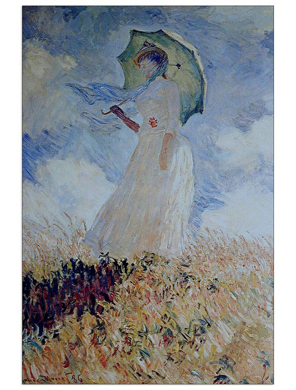 Claude Monet - Wrapped Canvas Painting, 90cm H x 60cm W x 1.8cm D