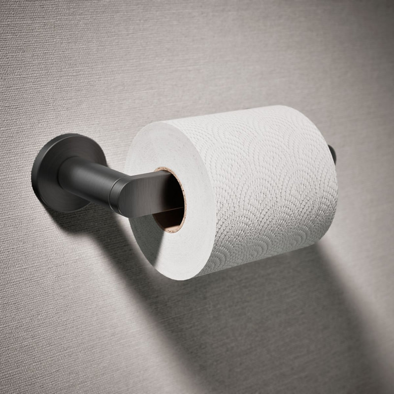 Porte-papier hygiénique pivotant composé