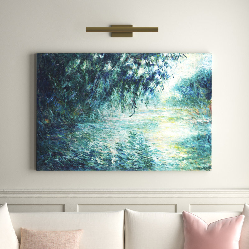 Claude Monet - Print on Canvas, 101.6 cm H x 66.04 cm W x 3.175 cm D, No Frame