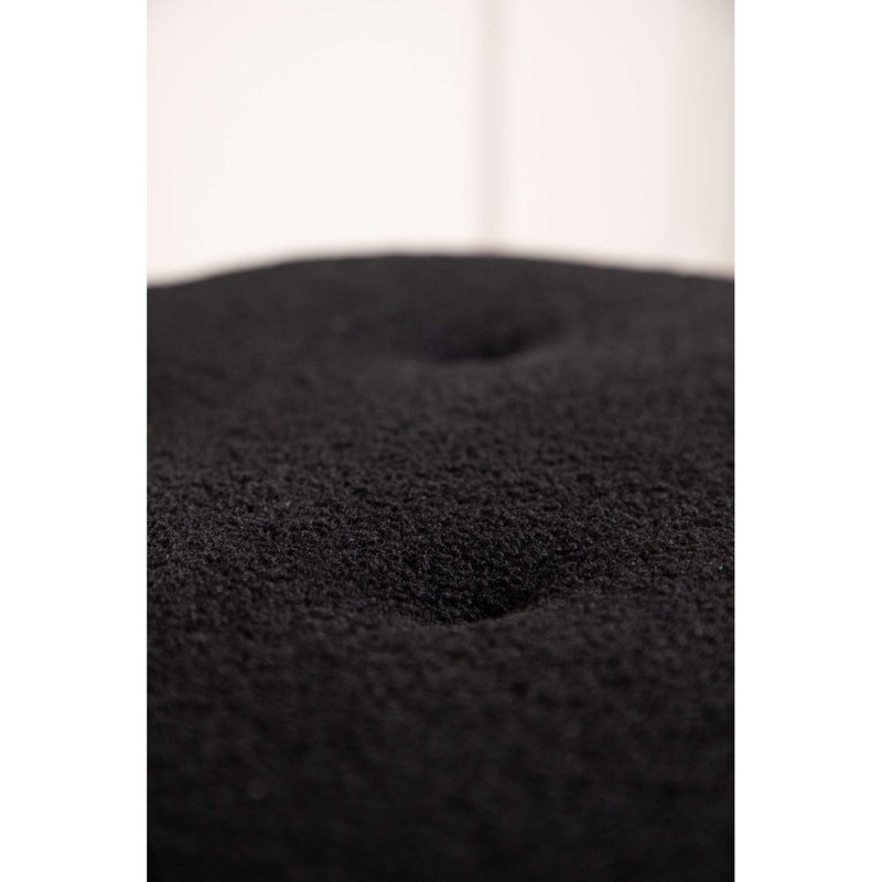 Upholstered Dining Chair, Black