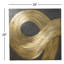 Currents Wall Panel-Brass/Bronze-C