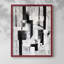 ABSTRACT Series XXIX - reproduction encadrée de qualité supérieure - prête à être accrochée - aucun clou requis-448852256-448852257
