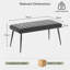 Velvet Upholstered Bench-490347225