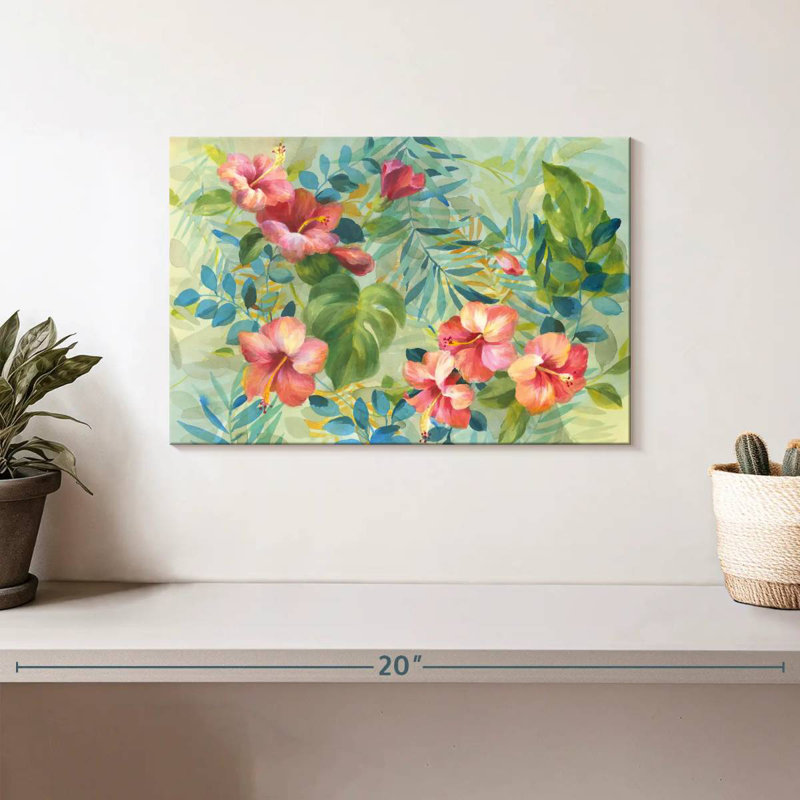 Jardin d'hibiscus Harnek, H 8 po x l 12 po