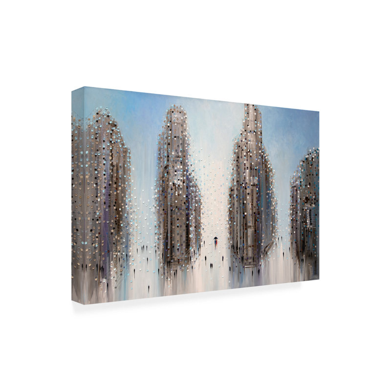 Art sur toile «Bachelor Ekaterina Ermilkina City», H 22 po x l 32 po