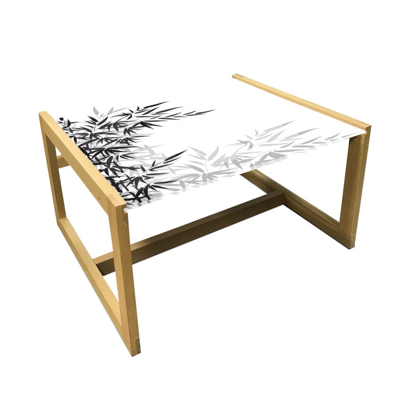 Jacbo Trestle Coffee Table, 40cm H x 74cm W x 62cm D