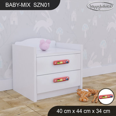 2 Drawer Nightstand
