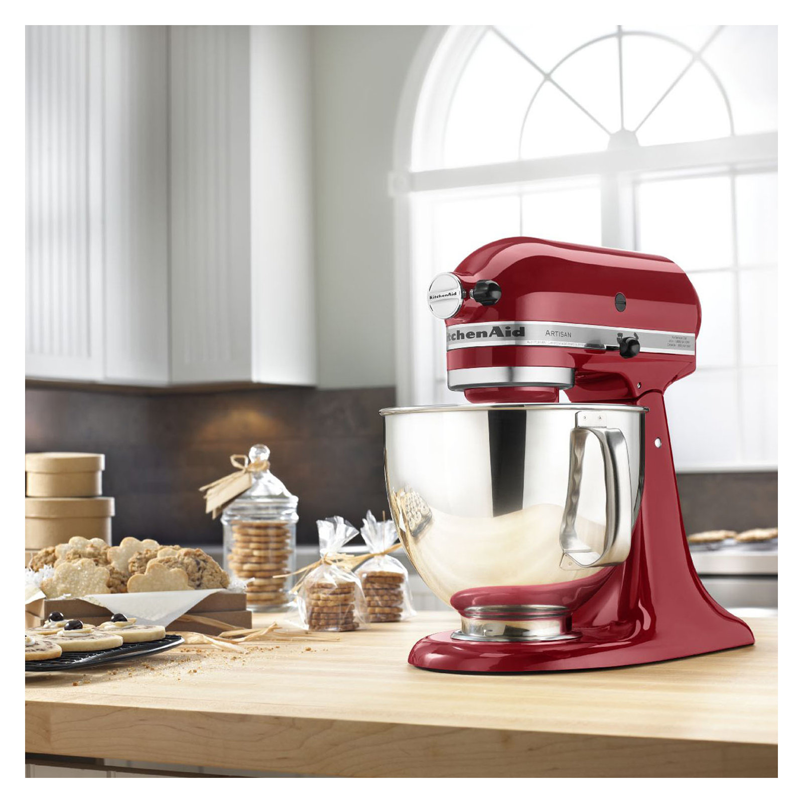 KitchenAid® Artisan® Series 5 Quart Tilt-Head Stand Mixer, Empire Red