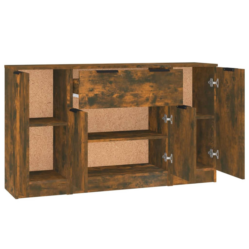 Karlik 120 cm W Sideboard, Smoked Oak