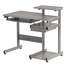 Bureau d'ordinateur double grandeur nature, gris-1742159460