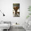 Strolling Elephant - Wrapped Canvas Print