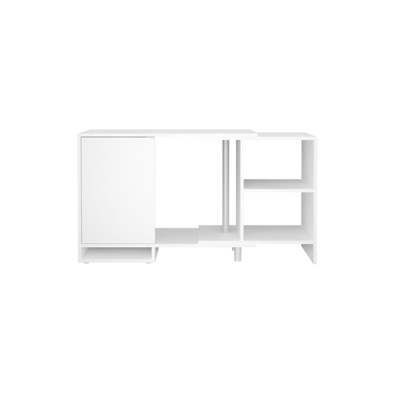 133cm W Manufactured Wood Shelving Unit