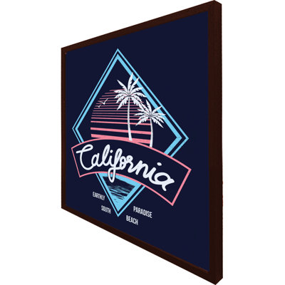 Monaca Neon California - Single Picture Frame Print