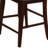 Upholstered Linen Blend Counter Stool